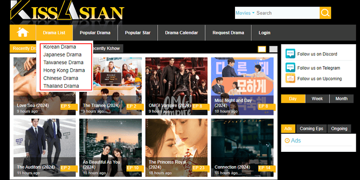 Kissasian movie site sale