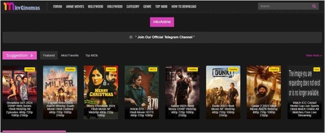 Mkv Cinemas Website: Stream & Download Movies Effortlessly
