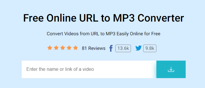 Convertitore da URL a MP3: come scaricare MP3 da Link - EaseUS