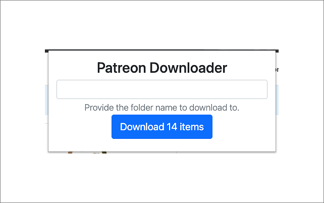téléchargeur patreon chrome