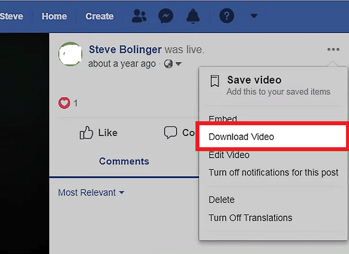download facebook live video on pc 2018
