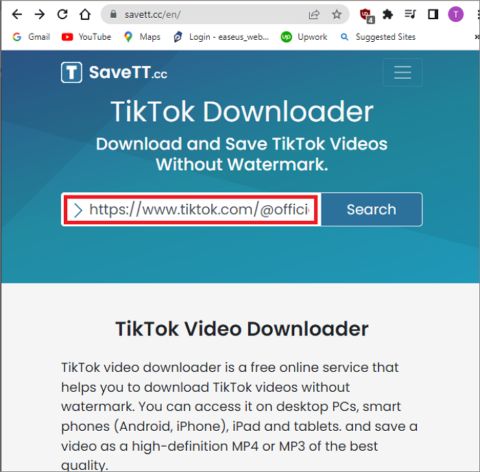 Free Tiktok Downloader - MP4, MP3