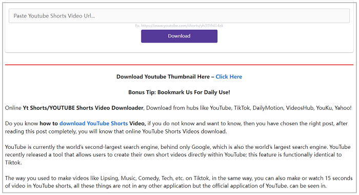 Top 6 YouTube Shorts Downloaders in 2024 [Free and 100% Workable] - EaseUS