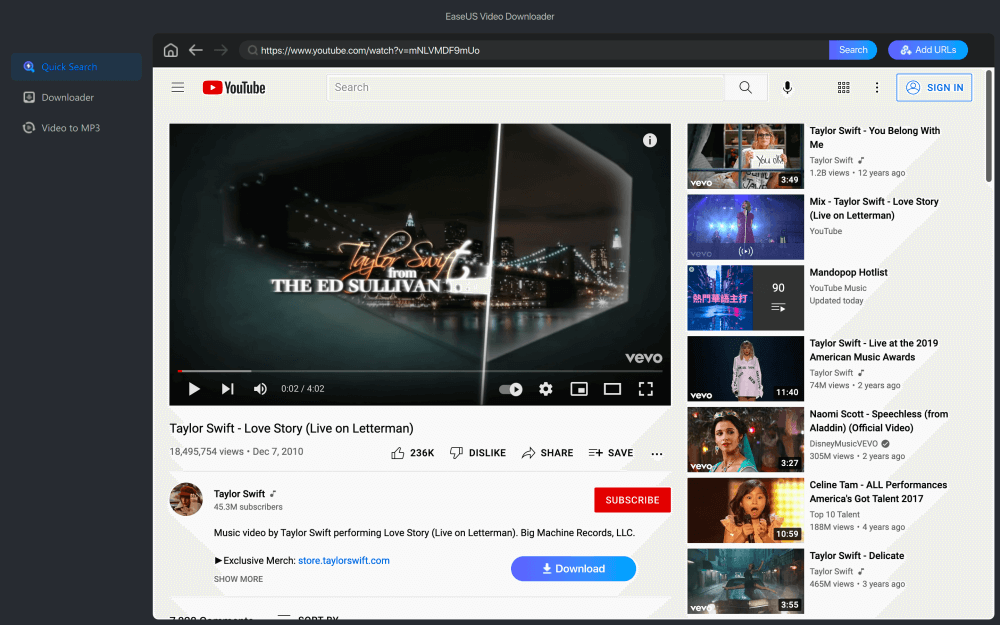 youtube downlownloader mac