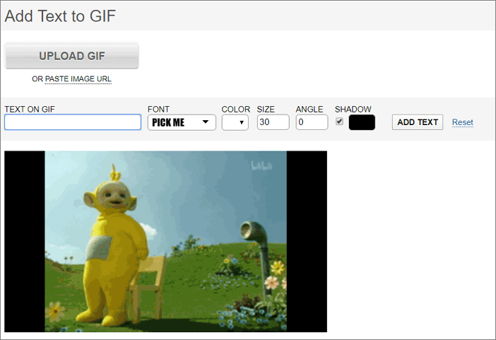 Gifgit - Add Text to GIF