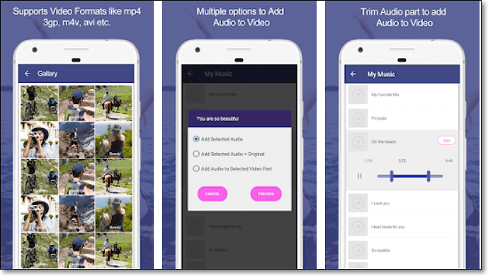 Add voiceover to video on Android