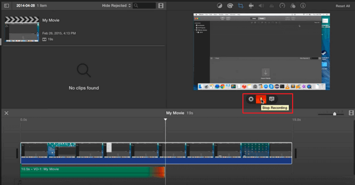 Save and export video with added voiceover