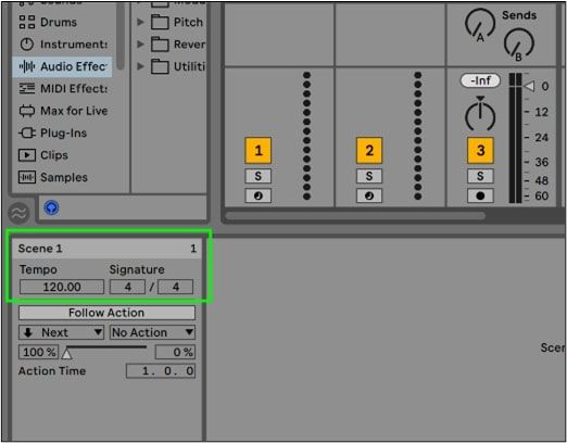 調整 bpm ableton live