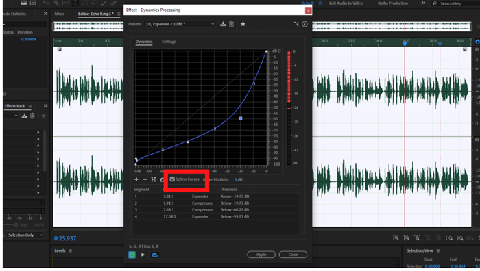  Ajusta los parámetros de Ataque y Liberación