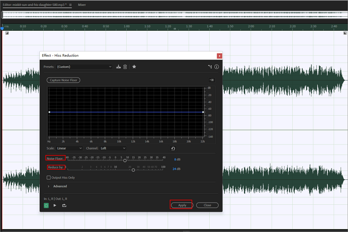 Adobe audition noise cancellation hot sale