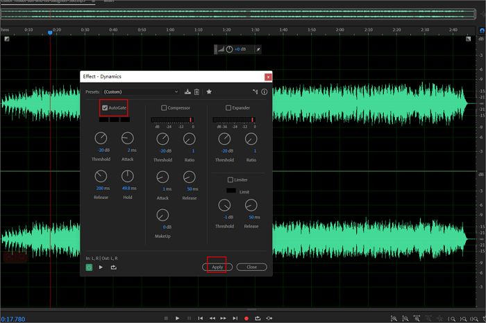 adobe audition autogate