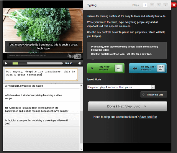 gerador de legendas amara