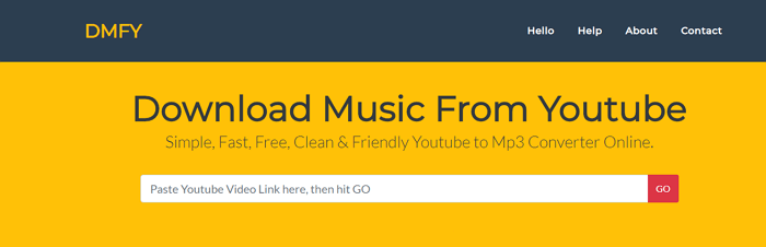 Schermata principale DMFY