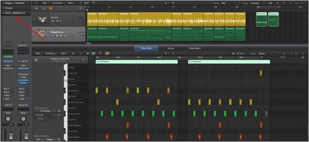 pistas de batería logic pro x