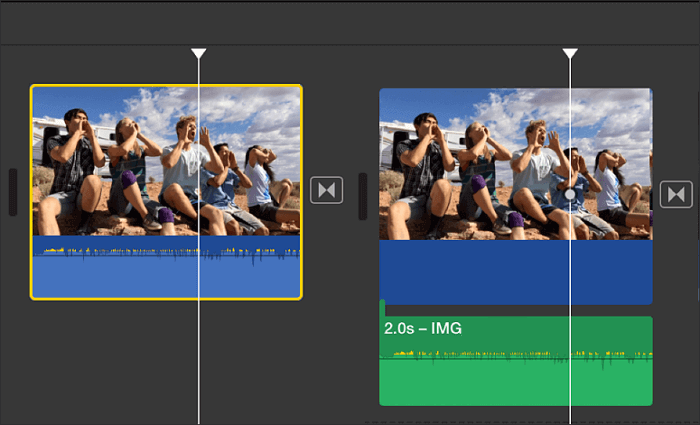 estrarre audio da video tramite iMovie