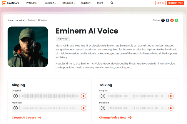 eminem ai voice generator