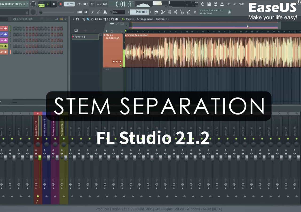 FL Studio 21 - 21.2 Update brings Stem Separation and FL Cloud 