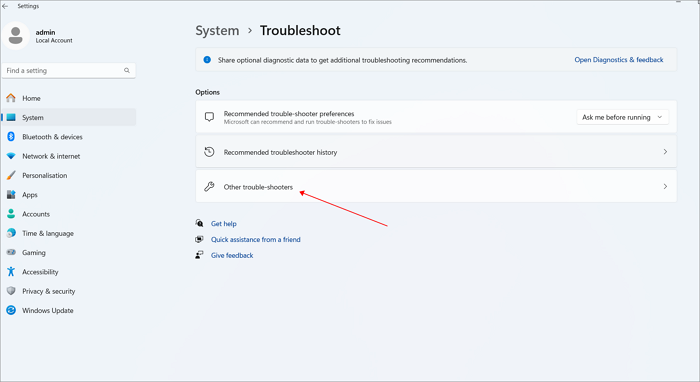 vá para outros solucionadores de problemas