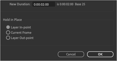 在 After Effects 中保持原位