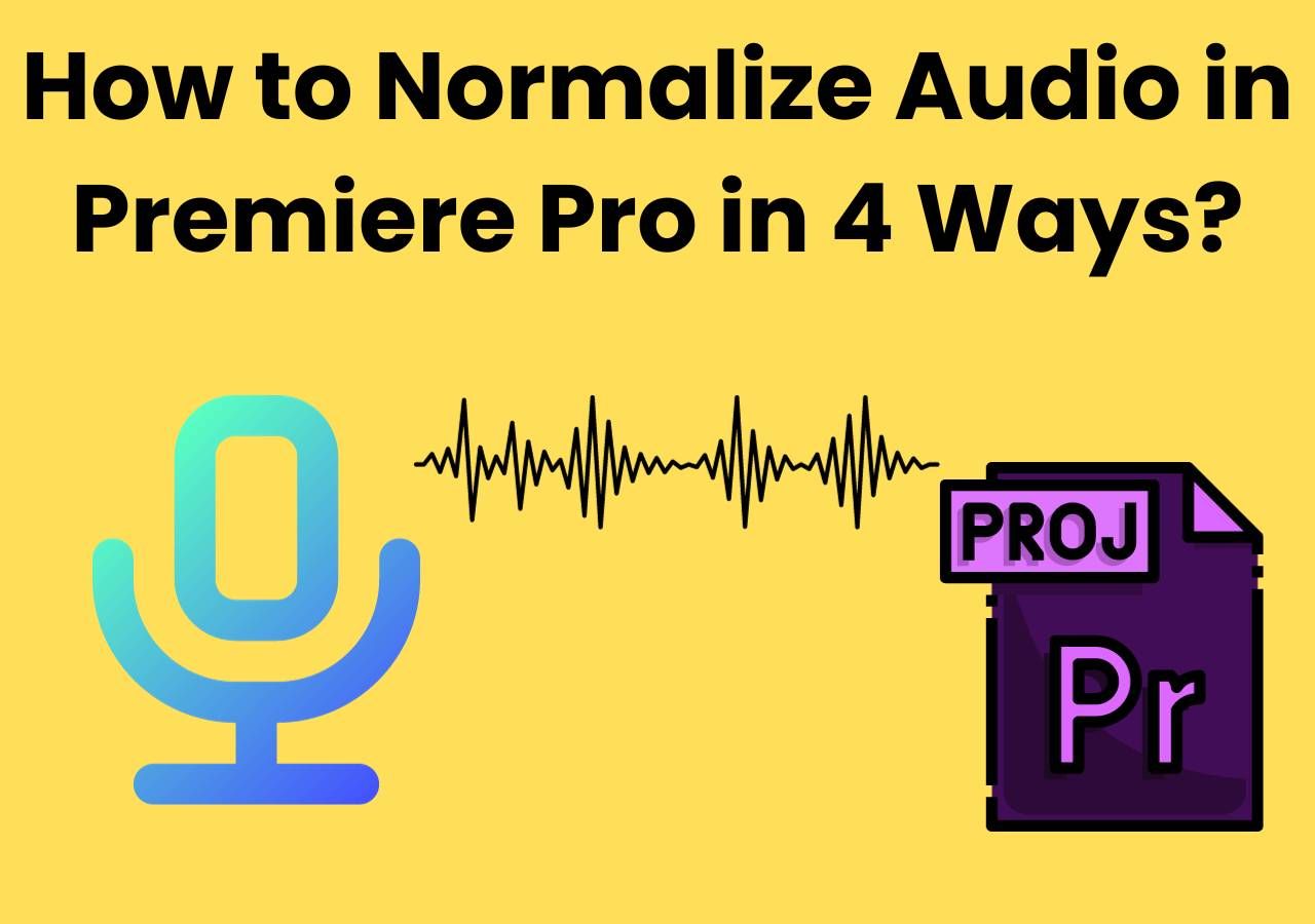 How to Normalize Audio in Premiere Pro in 4 Ways🔊