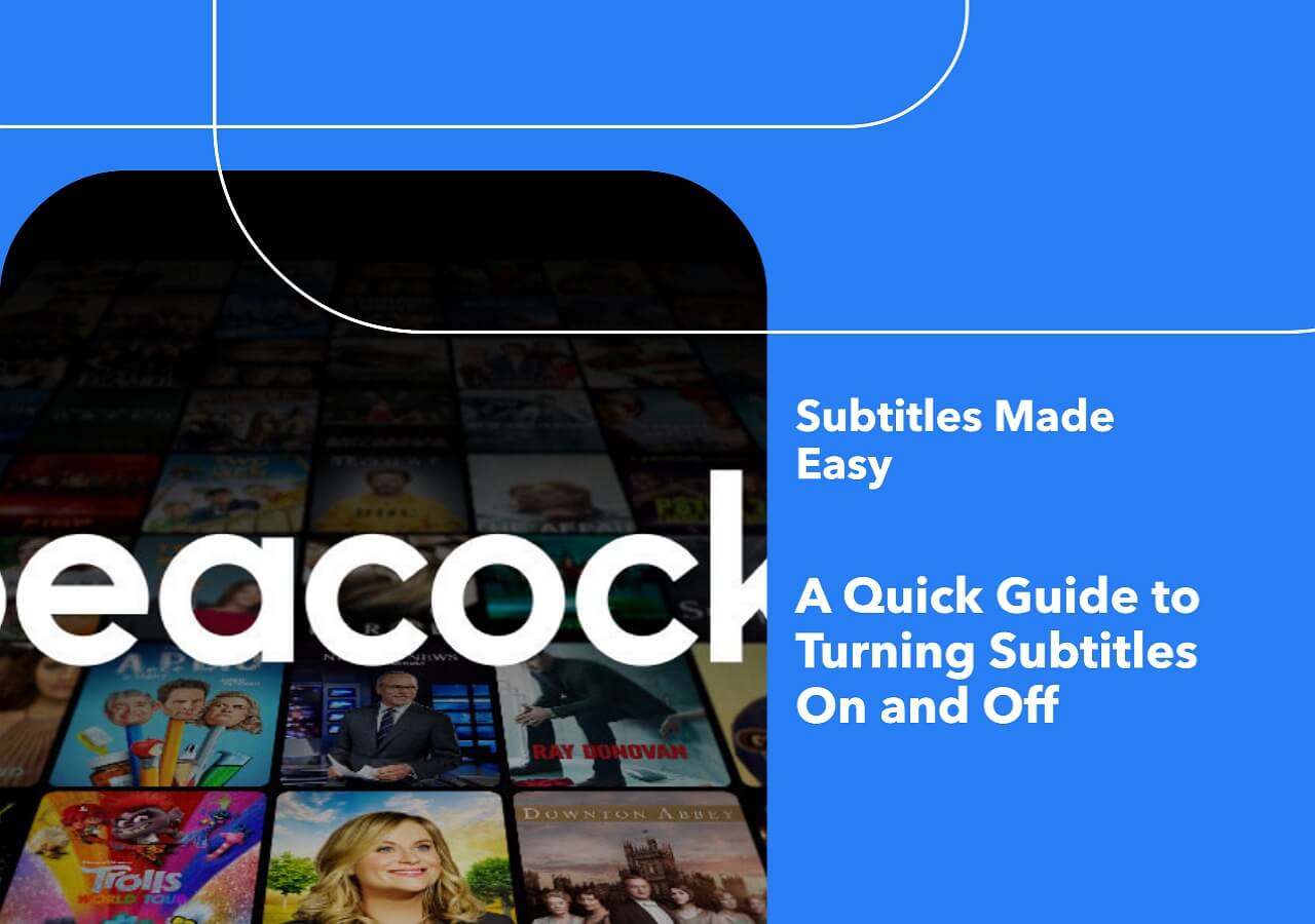 How To Turn On Off Subtitles On Peacock Tv Web Phone Games