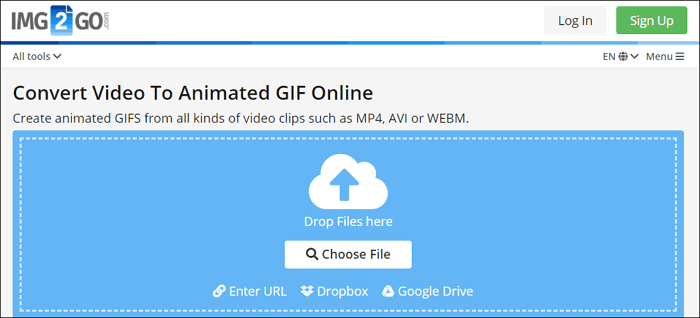 Online GIF Converter - Convert GIF to video 