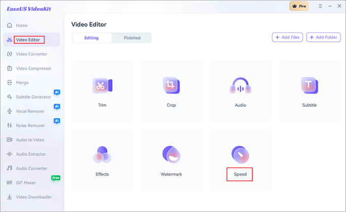 import existing video
