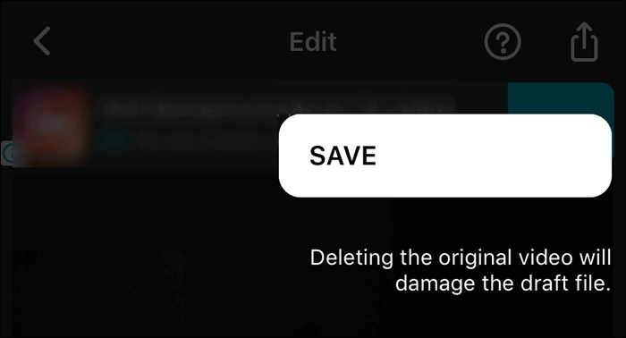 save video