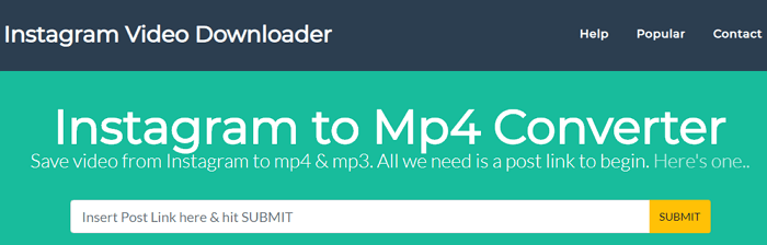 Instagram Video Downloader