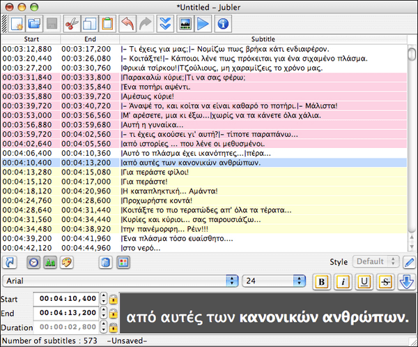 gerador de legendas jubler