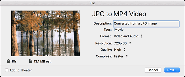 tooth to punish Disgraceful Free | How to Convert JPG to MP4 On Windows 10/Mac/Online - EaseUS