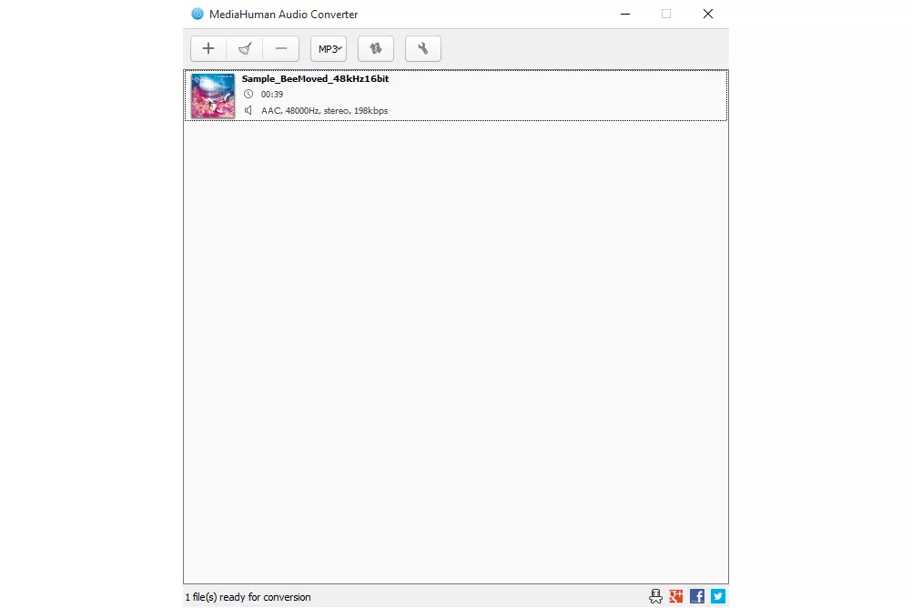 MediaHuman Audio Converter