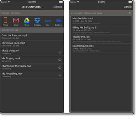 Converti video di Facebook in MP3 - iPhone