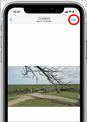 Fotos antippen bearbeiten