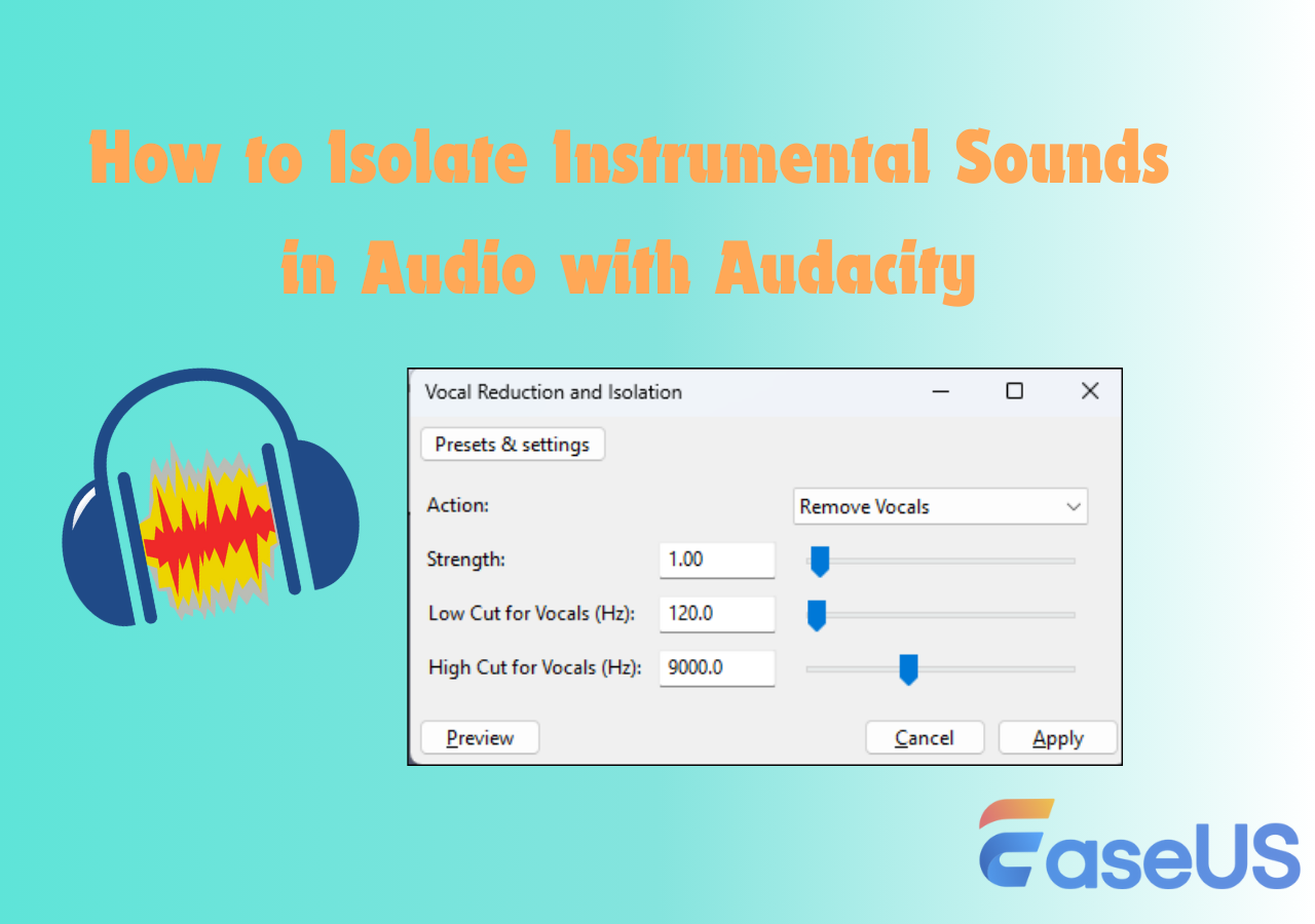 How to Isolate Instrumental Sounds in Audio with Audacity