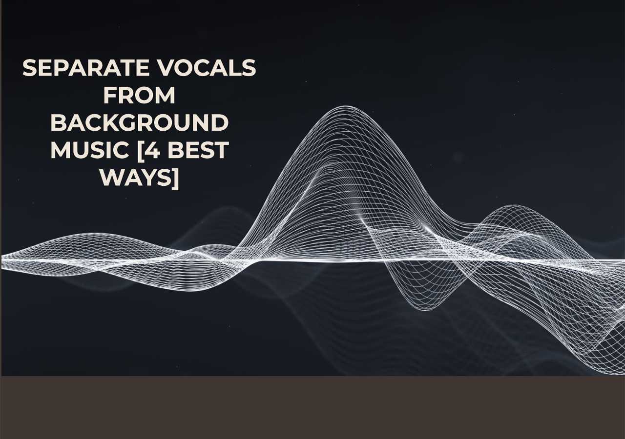separating vocals from music