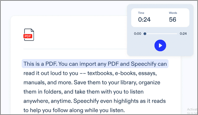 anime text to speech speechify