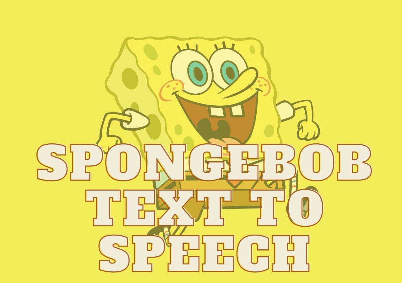 how to make text to speech sound like spongebob