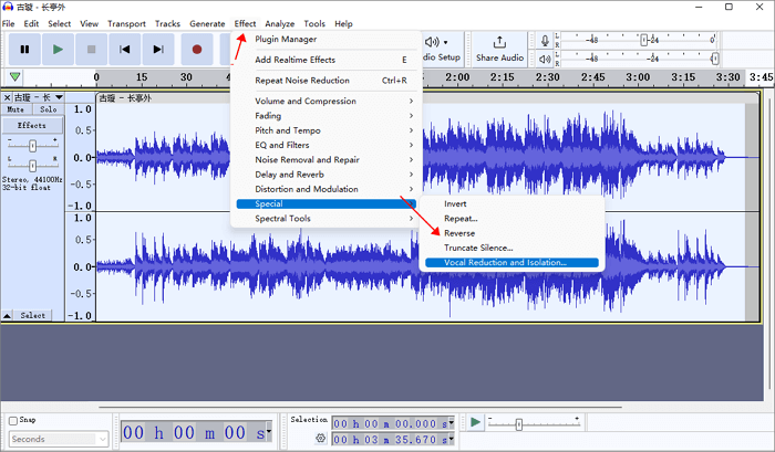 Seien sie ihr audio-editor, sauberes audio, rauschunterdrückung