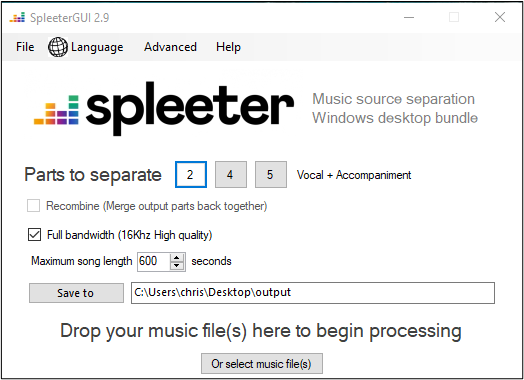 vocalremoverorg spleeter