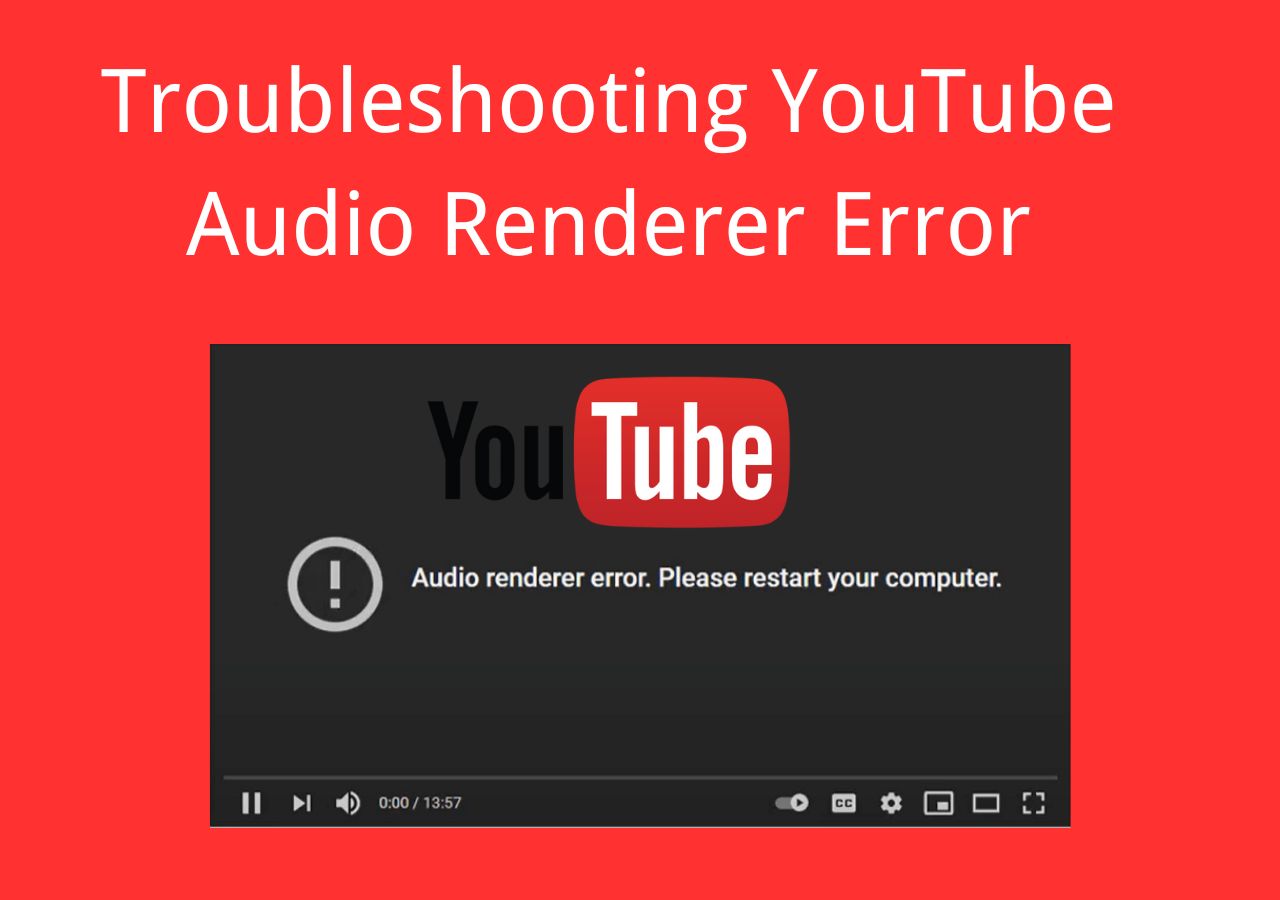 How to Fix YouTube Audio Renderer Error | 7 Ways