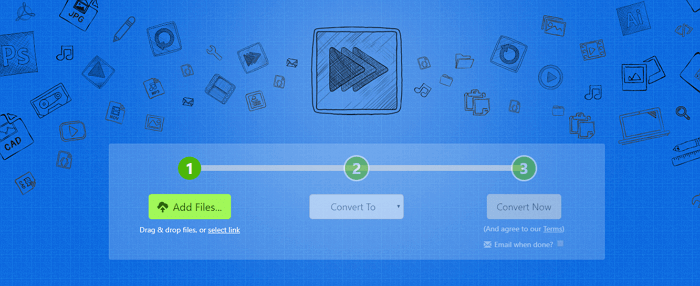 Zamza converte m4a in wav