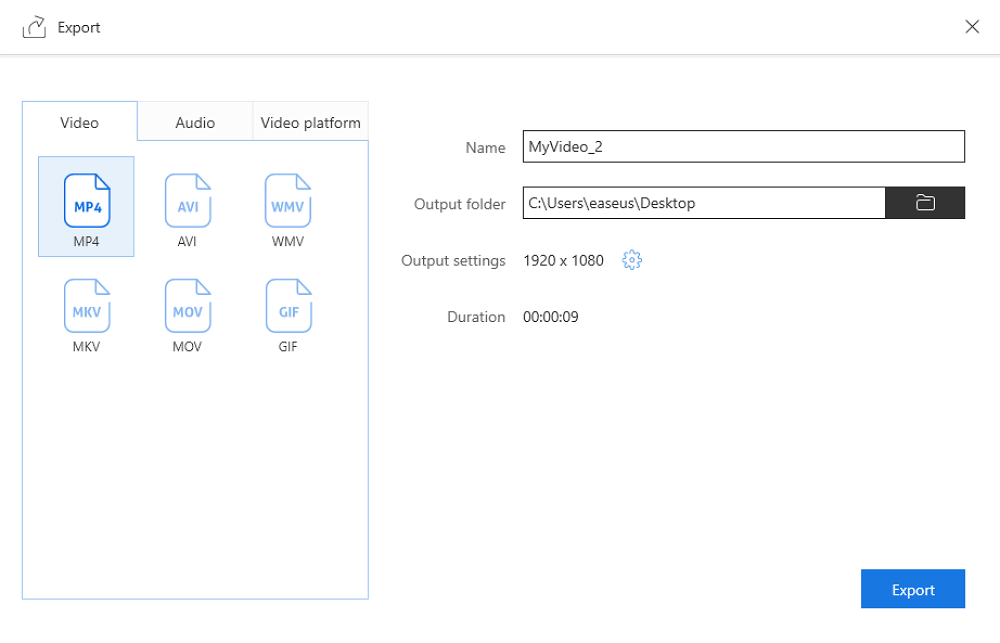 convert mp4 to mov windows 10