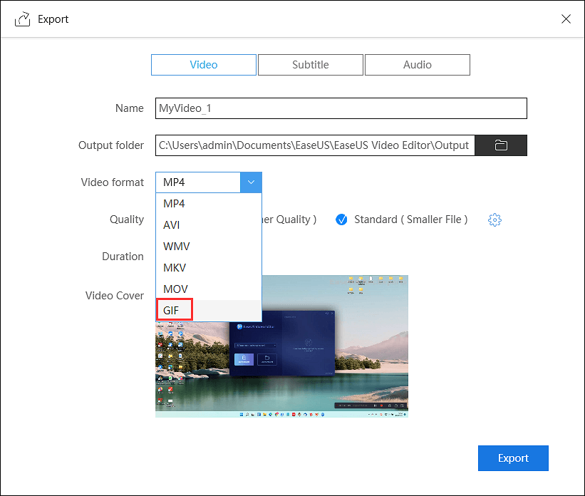 Placeit's Video to GIF Converter