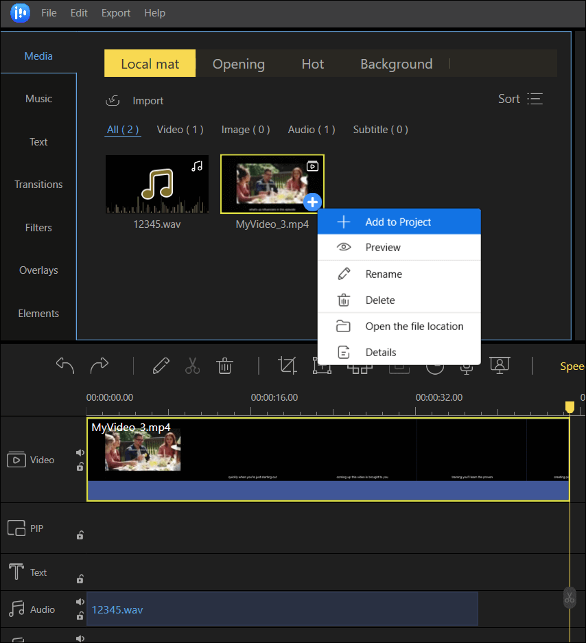 How to Replace Music with Built in  Video Editor 