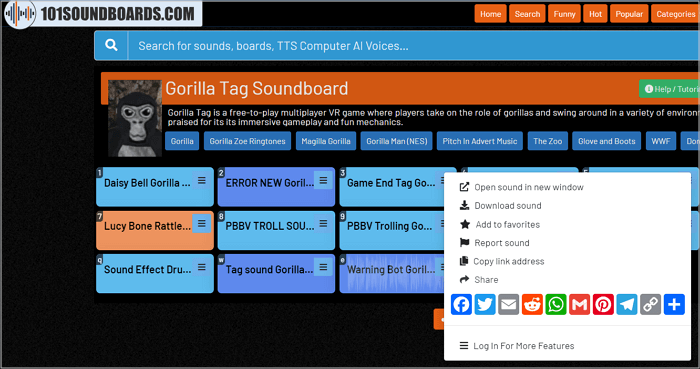 Soundboardly: The Best Gorilla Tag Soundboard