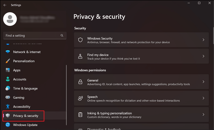 Überprüfen Sie den Spielzugriff auf Ihr Mikrofon. Öffnen Sie die Privatsphäre.png