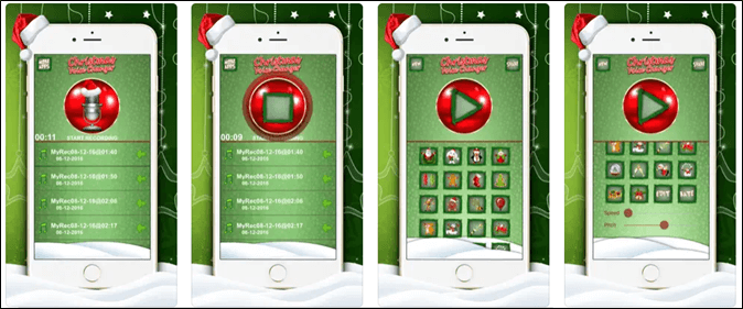 Trocador de voz de Natal