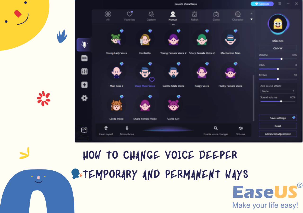 How to Change Voice Deeper🗣️Temporary and Permanent Ways