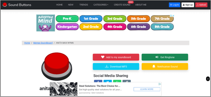 Ton-Tasten Anita Mac Wynn